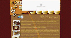 Desktop Screenshot of elrestaurantedepilar.com
