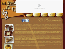 Tablet Screenshot of elrestaurantedepilar.com